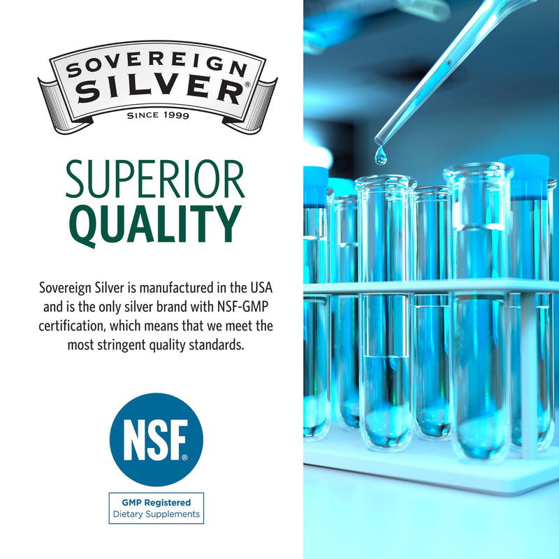 [Australia] - Sovereign Silver Natural Nasal Spray - Colloidal Silver Nasal Spray, Bio Active Nose Mist for Sinus Congestion and Immune Support, Adults and Kids, 10 ppm - 2 fl oz (59mL) 2 Fl Oz (Pack of 1) 