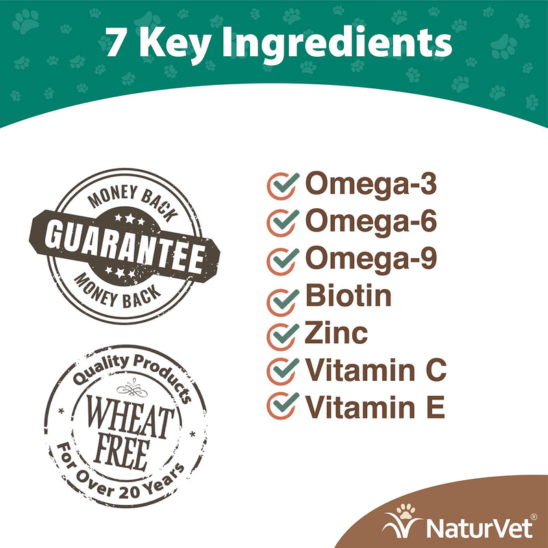 NaturVet – Skin & Coat Plus Omegas for Cats – 60 Soft Chews | Supports Healthy Skin & Glossy Coat | & VitaPet Senior Daily Vitamins for Cats, Formulated to Provide Essential Minerals, 90 g, 60 Count - PawsPlanet Australia