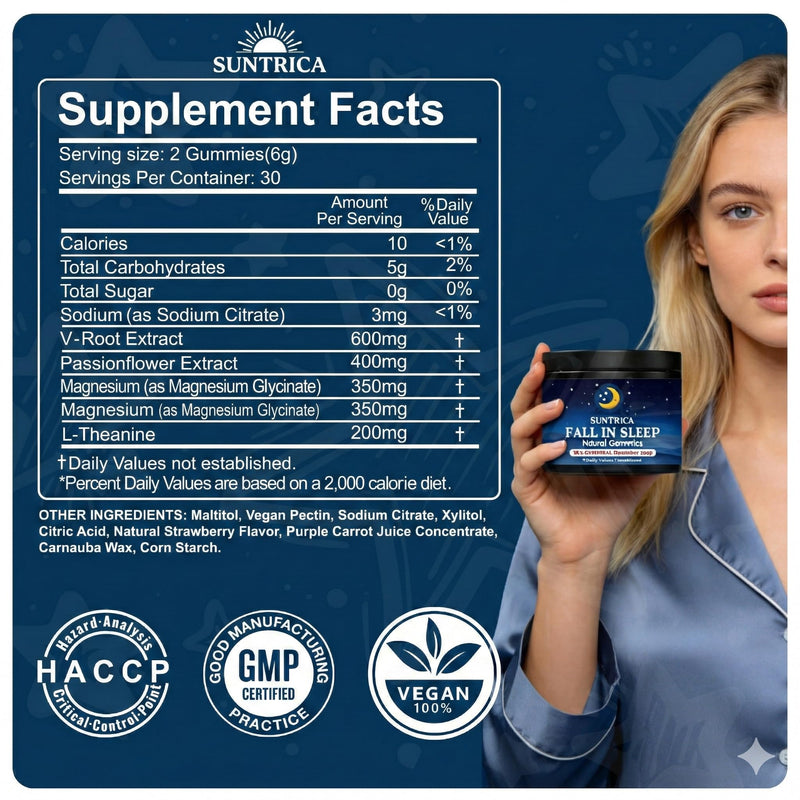 Sleep Gummies, Magnesium Glycinate Sleep Aid Gummies, Natural Strawberry Flavor, Melatonin Free, Sugar, Gluten Free, for Relaxation & Sleep Suport, Promotes Healthy Sleep Patterns for Adults- 60 PCS