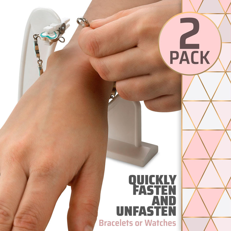[Australia] - Medca- Jewelry Helper Fastening Aid to Quickly Fasten and Unfasten Bracelets or Watches - 2 Pack 2 Count (Pack of 1) 
