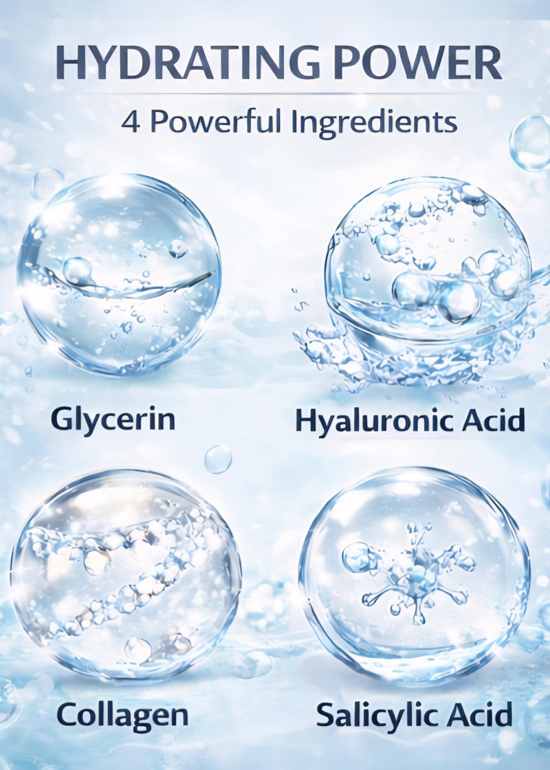 Hyaluronic Acid Face Mask 24 EA with Hyaluronic Acid Serum and Vitamin B5, Facial Mask for Dry Skin, Anti-Aging Mask to Plump and Repair Dehydrated Skin, Safe on Sensitive Skin, gifts for women 1.34oz