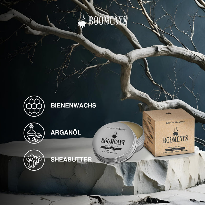 [Australia] - Mustache wax in an aluminum can - 30g, strong mustache hold - mustache wax - wax for styling mustaches and beards - beard wax 100% natural ingredients (30 g (pack of 1)) 30 g (pack of 1) 