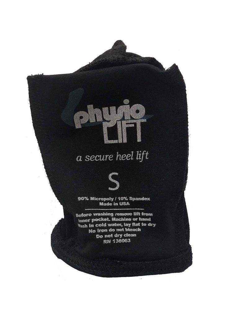 Physiolift Heel Lift Ankle Sock (Sock Only) (Medium - Black) Medium (Black)