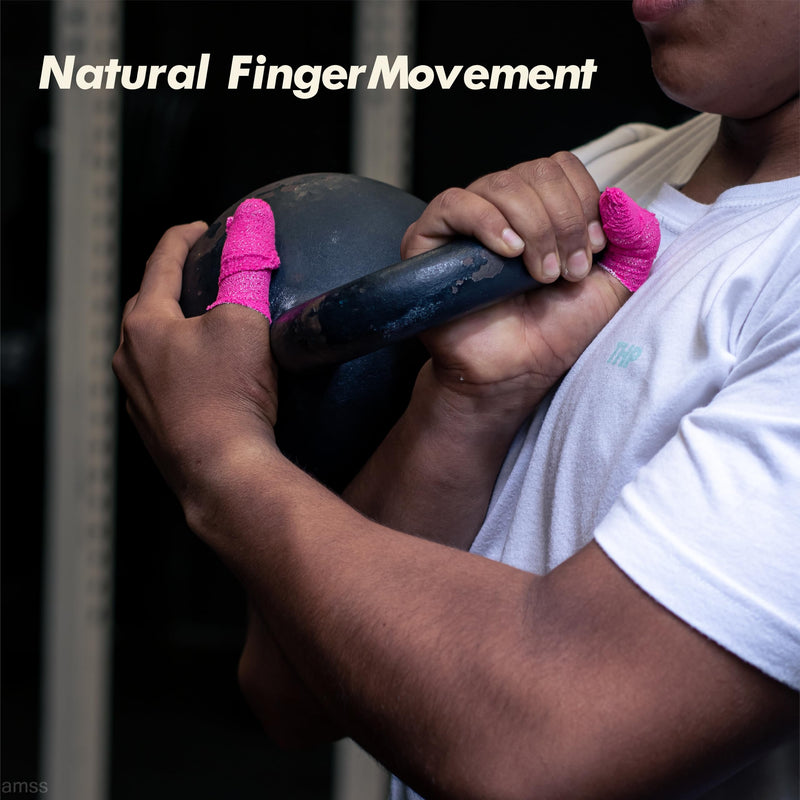 Athletic Tape for Weightlifting, 3 Pack Premium Grip Tape, 2"" Wide, Finger Wrap forCrossfit, Finger Tape, Wrist Tape to care of your fingers, Gym Tape for support in your lifts.