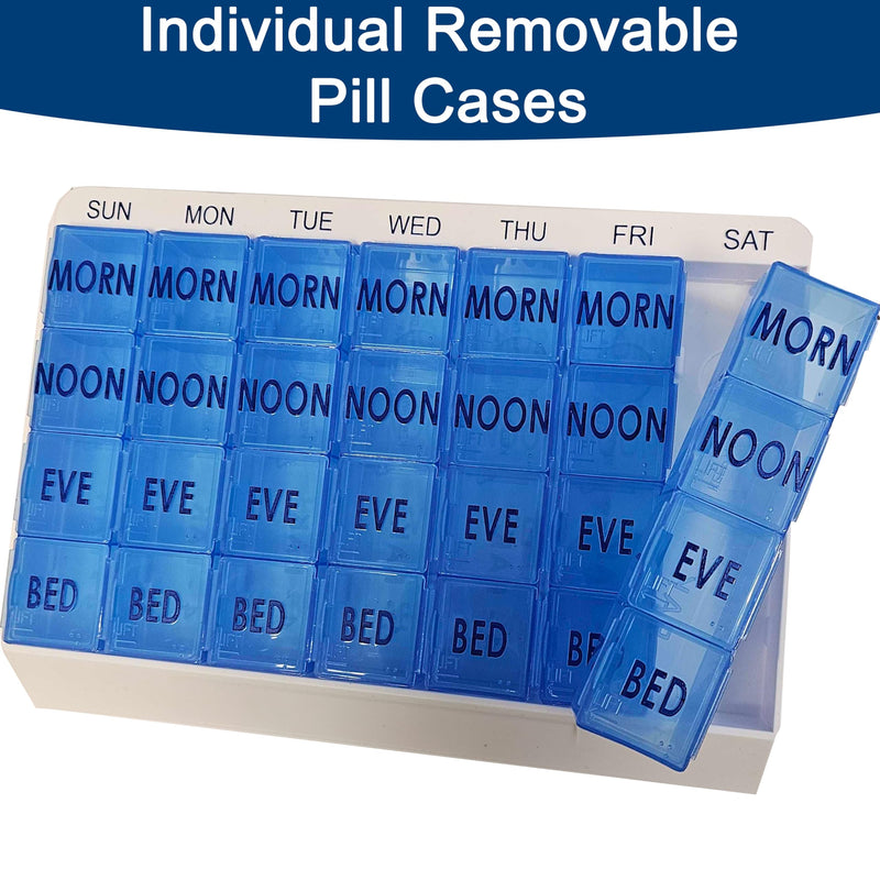 [Australia] - Apex 7 Day 4-Times-Per-Day Medi Tray Pill Organizer (Large) 