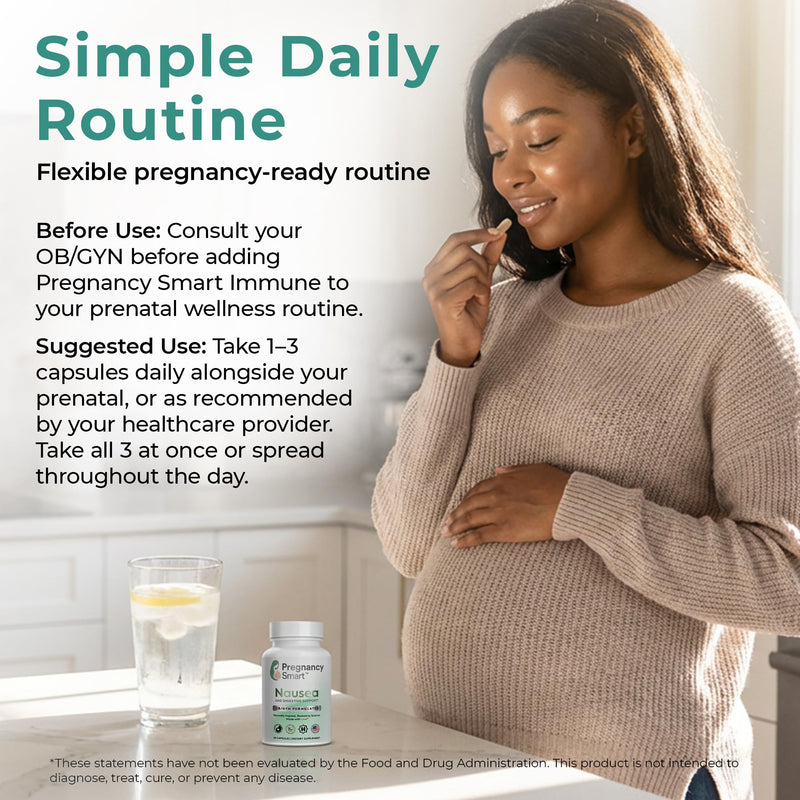 Ginger, Vitamin B6 & Electrolytes, 60 Ct | Gentle Digestive Comfort, Motion Sickness, +GLP-1 Support with Peppermint, Potassium, Magnesium, OB/GYN Formulated, Vegetarian Capsules