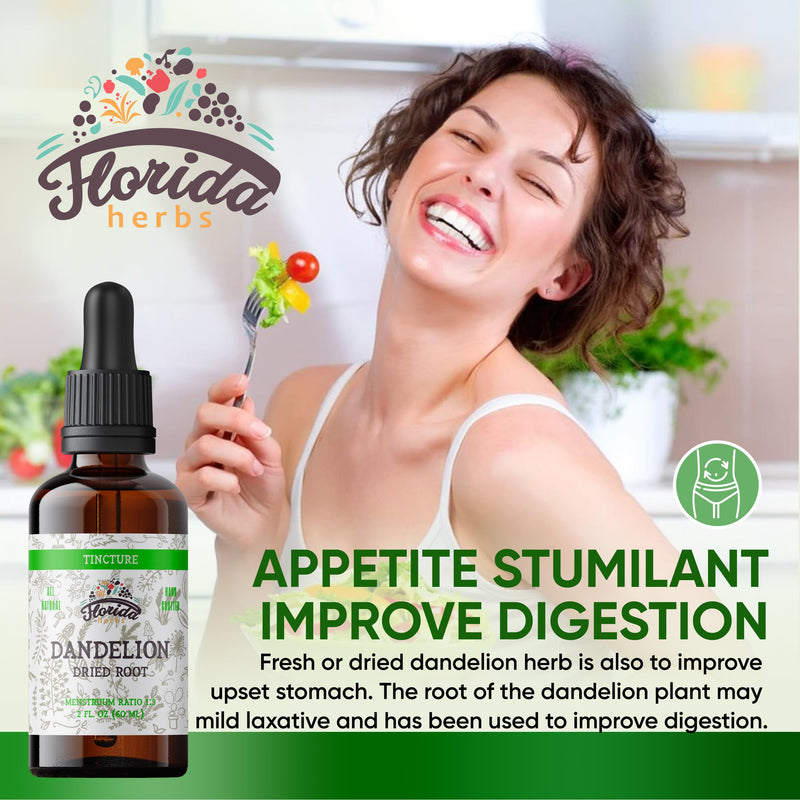 [Australia] - Dandelion Root Tincture Organic Dandelion Extract (Taraxacum Officinale) Health Supplement, Non-GMO in Cold-Pressed Organic Vegetable Glycerin 2 oz, 685 mg 