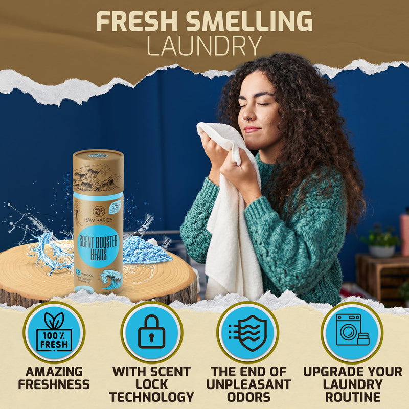 [Australia] - Scent Boosters for Washer, Fresh Aroma - Bulk Laundry Booster Beads and Fabric Smell Deodorizer - In Wash Odor Eliminator Pods for Fresh Scented Clothes 