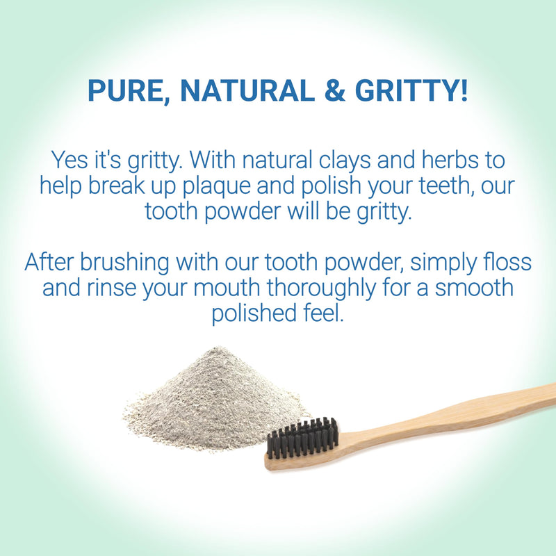 [Australia] - Remineralizing & Cleansing Tooth Powder, Bubblegum. Fluoride Free, SLS Free, Nano Free for Organic Oral Wellness (2 Ounces) 2 Ounce (Pack of 1) 
