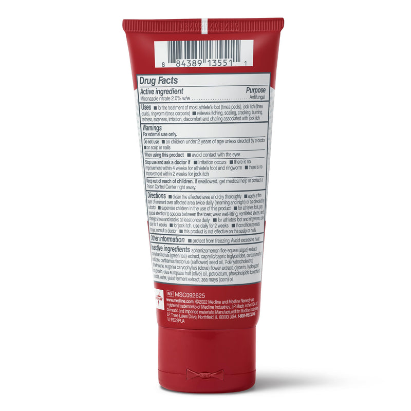 [Australia] - Medline Remedy Clinical Antifungal Ointment, 2.5 oz., Effective Treatment for Athlete's Foot & Ringworm, Single Tube 