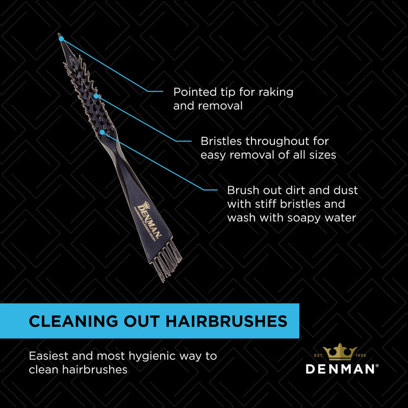 [Australia] - Denman Hairbrush Cleaning Brush for Effective Hairbrush Cleaning, DBC1 
