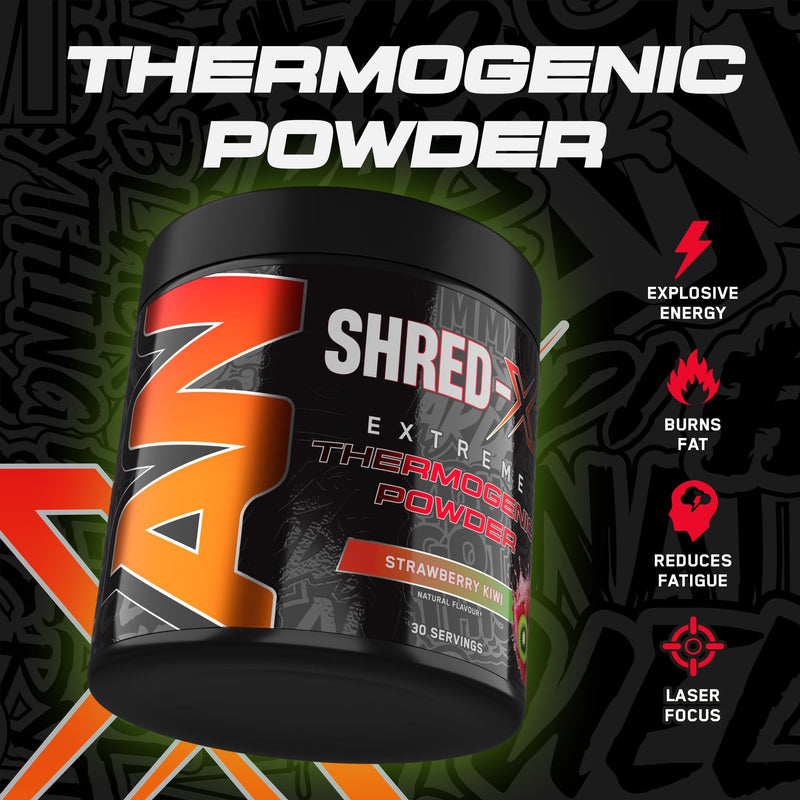 Applied Nutrition Shred X Fat Burner - ABE All Black Everything Fat Burner, Thermo Weight Management (300g - 30 Servings) (Strawberry Kiwi) Strawberry Kiwi 30 Servings (New Pack of 1)
