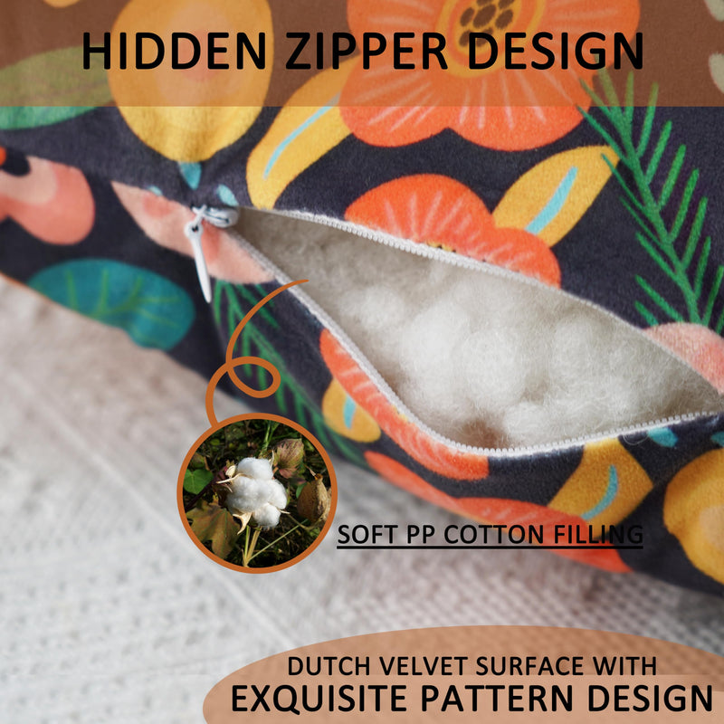 Hysterectomy Pillow for Abdominal Surgery, C Section Pillow with Pocket, Hernia Surgery Pillow, Cough Tummy Pillow After Surgery, Post Hysterectomy Must Haves, Hysterectomy Recovery Gifts Black Orange