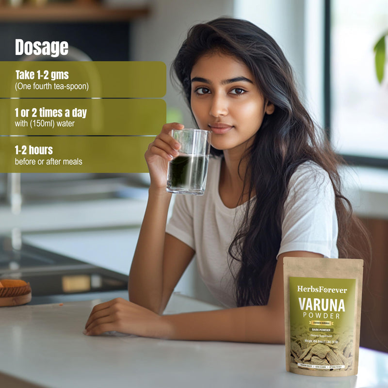 Varuna Powder – Crataeva Nurvala – Prostate Health – Support Prostatic, Kidneys, Gall Bladder and Urinary Tract Health – Non GMO, Organic, Vegan – 454 GMS