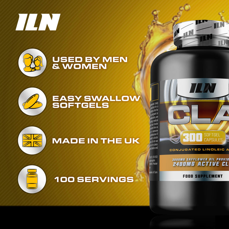 CLA Supplement High Strength for Metabolism – 3000mg per Serving with 80% Active Isomers for 2400mg Active CLA Tablets – Suitable for Men and Women (300 Softgel Capsules) 300 count (Pack of 1)