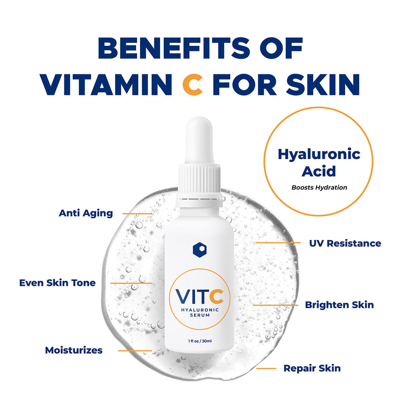 VIT C Hyaluronic Serum - Vitamin C & Hyaluronic Acid