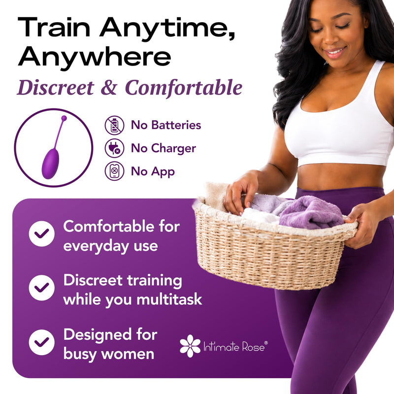 Kegel Exercise System - Pelvic Floor Exercises, Kegel Balls Weights | Set of 6 Premium Silicone Kegel Exercise Weights & Control with Training Kit for Women: Beginners & Advanced (Pack of 1) Basic Kegel Set