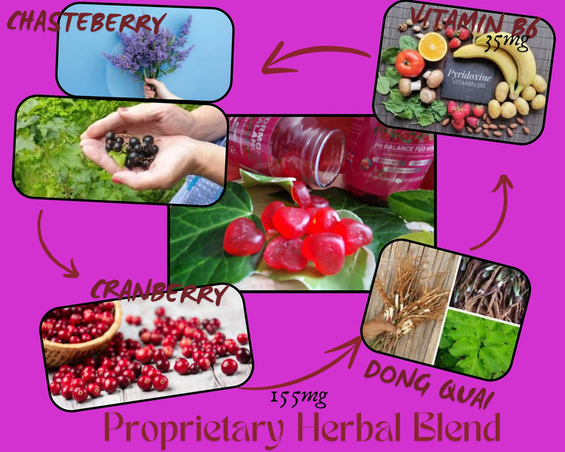 Hormone Balance Gummies, PH Balance, Flo