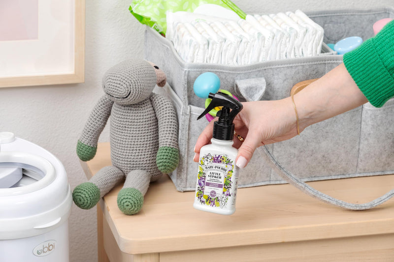 [Australia] - Baby-Pourri Little Stinker Diaper Pail Odor Freshener Spray, 3.4 Fl Oz - Lavender, Bergamot, Eucalyptus and Vanilla 