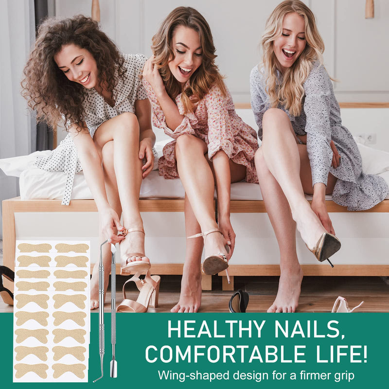 Nail Care Patches, Gentle Adhesive Design, Invisible Comfort, Easy to Apply, Breathable Material, Suitable for Daily Toenail & Fingernails