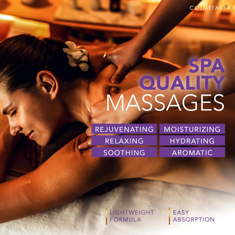 [Australia] - Lavender Relaxation Massage Oil with Massage Roller Ball - No Stain 100% Natural Blend of Spa Quality Oils for Calming, Aromatic, Soothing Massage Therapy 