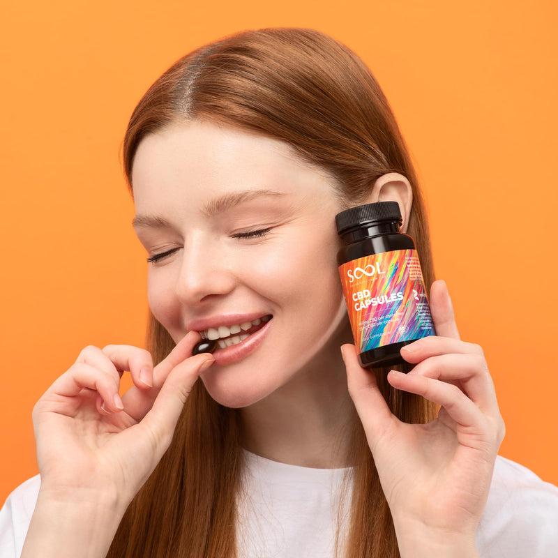 SOOL CBD Capsules 750mg 30pcs | 25mg CBD Per Gel Soft Capsule | Broad Spectrum CBD Oil Capsules | Blended with Hemp Oil | Relax - Recover - Revive 30 count (Pack of 1)