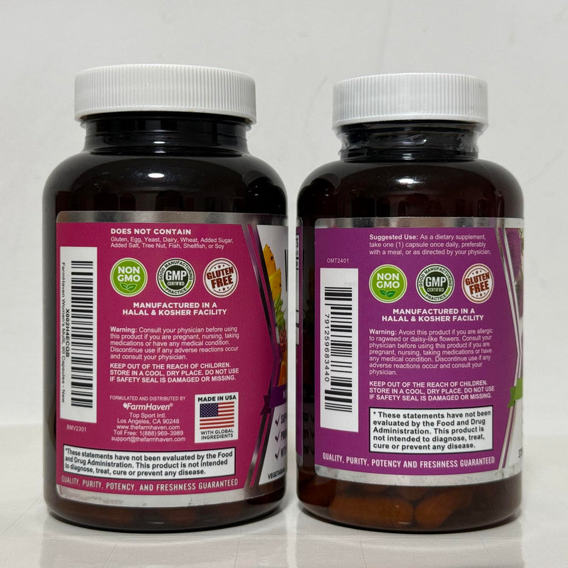FarmHaven Milk Thistle Capsules and Multivitamin for Women | Women’s Multivitamin with Vitamins, Minerals, and Daily Wellness Support | Boosts Energy, Immune Bundle