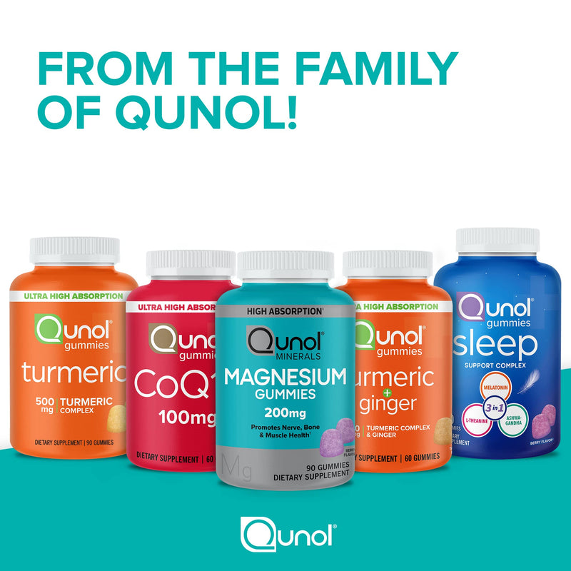 [Australia] - Qunol CoQ10 Gummies, CoQ10 100mg, Delicious Gummy Supplements, Helps Support Heart Health, Vegan, Gluten Free, Ultra High Absorption, 2 Month Supply (60 Count, Pack of 2) Creamy Orange 120 Count (Pack of 1) 