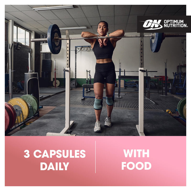Optimum Nutrition Opti‑Women – Multivitamin Capsules for Women’s Health, Cellular Energy and Well‑Being – High‑Strength Supplement, 120 Capsules 1102290 120 count (Pack of 1)