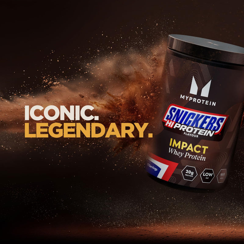 Myprotein Impact Whey Protein, Snickers Original, 500g