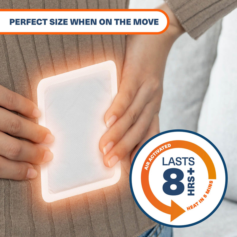 [Australia] - BRAMBLE 40 pack air-activated heat patches, heat pads, back warmers - back, legs, arms, shoulders - sports, outdoor, hiking, golf, football spectators (up to 8 hours) 