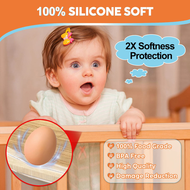 [Australia] - Baby Proofing, Edge Protector 100% Silicone, Soft Corner Protectors for Kids, Pre-Tape Adhesive Edge Guard for Kids Safety, Child Drawer Furniture Cabinet Bumper (3.3ft 0.6x0.6in(Width)) 3.3ft 0.6x0.6in(Width) 
