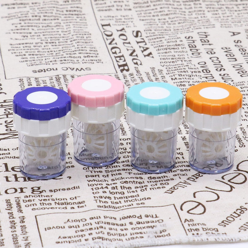 [Australia] - Pomeat 4 PCS Manually Contact Lens Washer Cleaner 