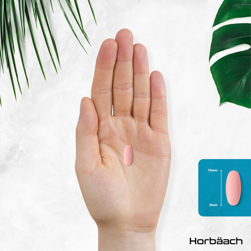 Vitamin B6 and B12 High Strength | 60 Tablets | High Strength Blend with 100mg of Vitamin B6 (Pyridoxine) and 1000ug of Vitamin B12 (Methylcobalamin) | Suitable for Vegans & Vegetarians | By Horbaach