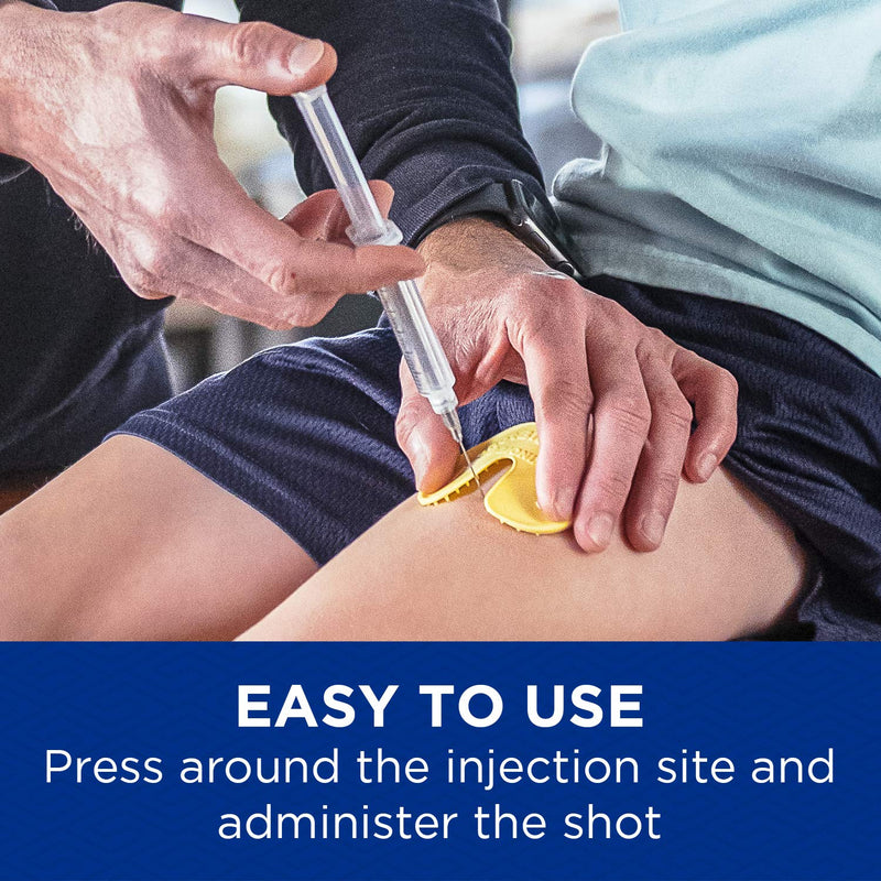 [Australia] - Bionix – ShotBlocker, Eases Discomfort from Immunizations & Injections, Great Alternative to Numbing Creams, Use at Home or On-The-Go, Safe for Kids, Easy-to-Use, Reusable (5 Count), 8002, Polybag 