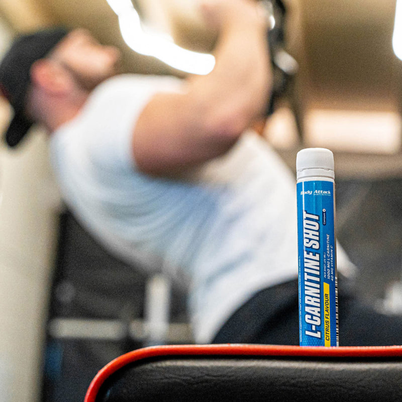 [Australia] - Body Attack L-Carnitine Shots, Lemon, Pack of 1 (20x 25 ml) 