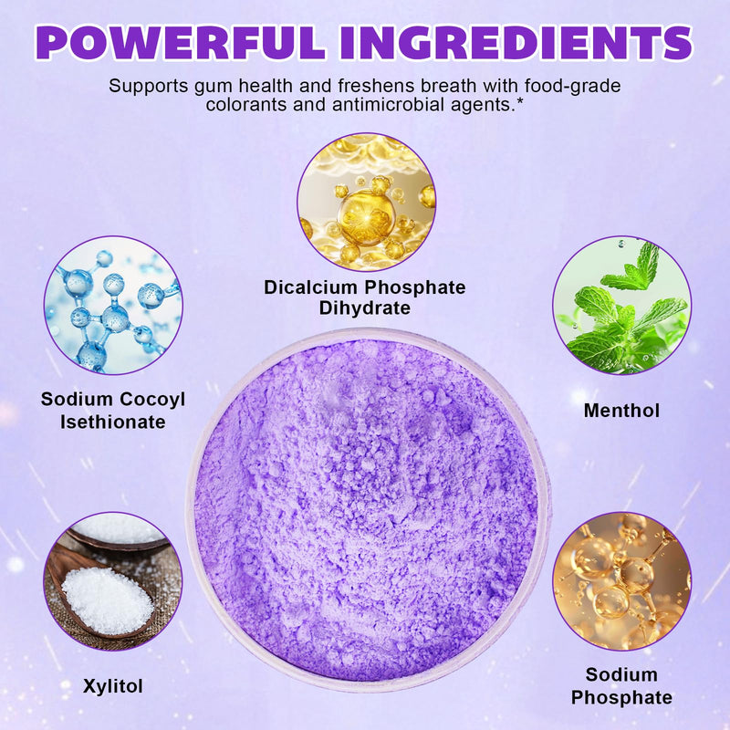 [Australia] - Teeth Whitening Powder - Snow Teeth Whitening Powder with Pap+ Formula, Peroxide-Free, No Sensitivity & Enamel Safe - Removes Coffee, Tea, Wine, Tobacco & Food Stains - 35g | 1.23oz 