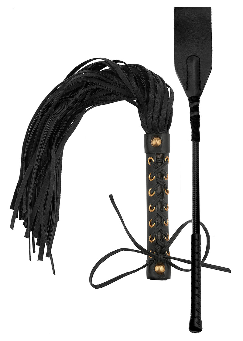 [Australia] - SM Whip Set Flogger Crop 18'' Adult Whip BSDM Paddles floggers and Paddles and Whips Sex BDSM Starter kit 