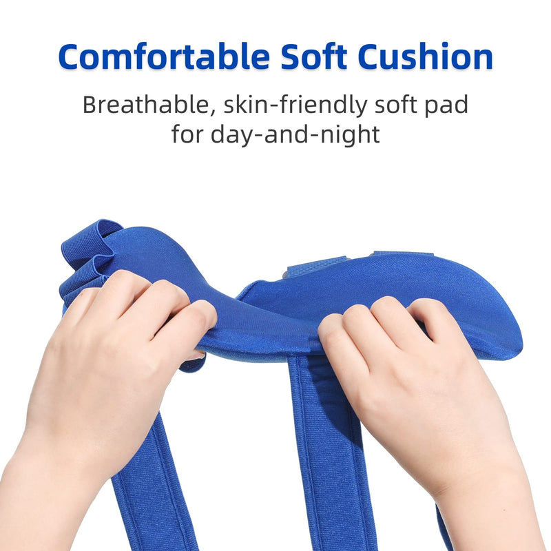 [Australia] - Fanwer Resting Hand Splint, Stroke Hand Therapy Equipment for Stroke Recovery Patients, Carpal Tunnel Syndrome, Arthritis, Tendinitis, Metacarpal Breaks Large Right 