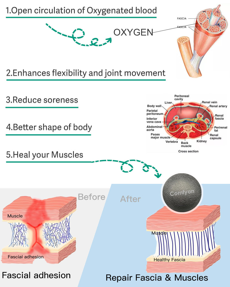 [Australia] - Plantar Fasciitis Relief Massage Ball ‚Äì Lacrosse Ball, Foot Massage Roller & Myofascial Release Ball for Foot Pain, Trigger Point Therapy, Hard Ball for Deep Tissue & Fascia Massage Black 