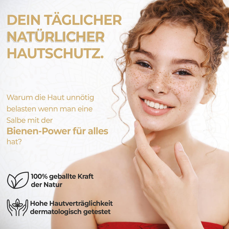 [Australia] - fallea propolis ointment in high doses for acne, neurodermatitis | Cream for itching, dry cracked skin - wound ointment made from 100% natural raw materials | Bee ointment propolis balm 50 ml 