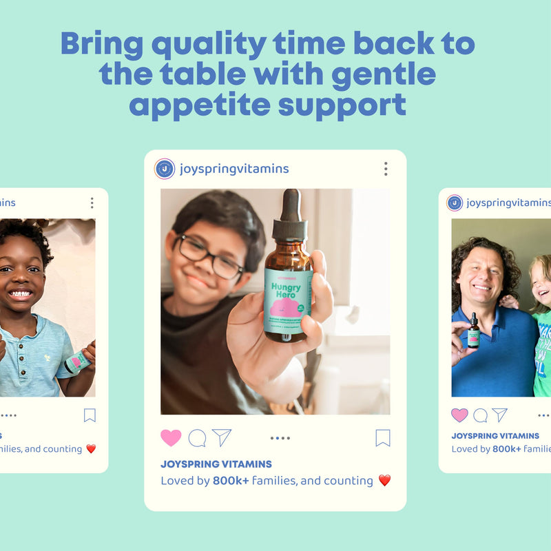 JoySpring Appetite Booster for Kids Ages 3+ | Natural Weight Gain with L-Lysine & B Vitamins | Toddler Appetite Booster | Supports Healthy Growth & Development | 2oz Liquid (Pack of 2) 2 Fl Oz (Pack of 2)