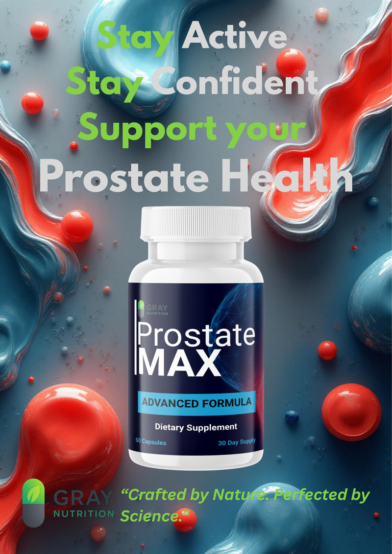 Prostate Max - Advanced Prostate Support Formula - One Month Supply - 60 Capsules