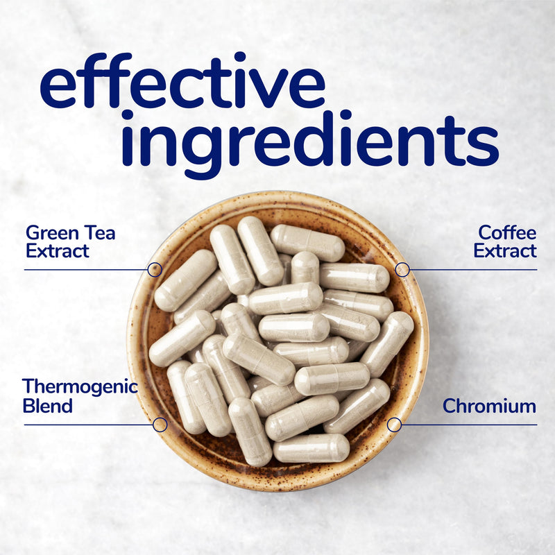 [Australia] - her own Boost, Helps Boost Energy, Supports Metabolism, Proprietary Thermogenic Blend, Green Tea Leaf Extract, Gluten and Soy Free, Vegan, 60 Capsules, 30 Servings, Small, Multi 