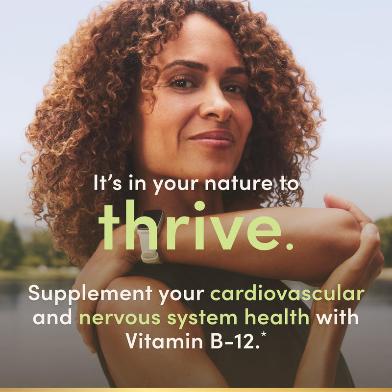 Nature’s Bounty Vitamin B12 2500 mcg, Cellular Energy Support, for Energy Metabolism, Heart & Nervous System Health, 75 Quick Dissolve Tablets Cherry 75 Count (Pack of 1)