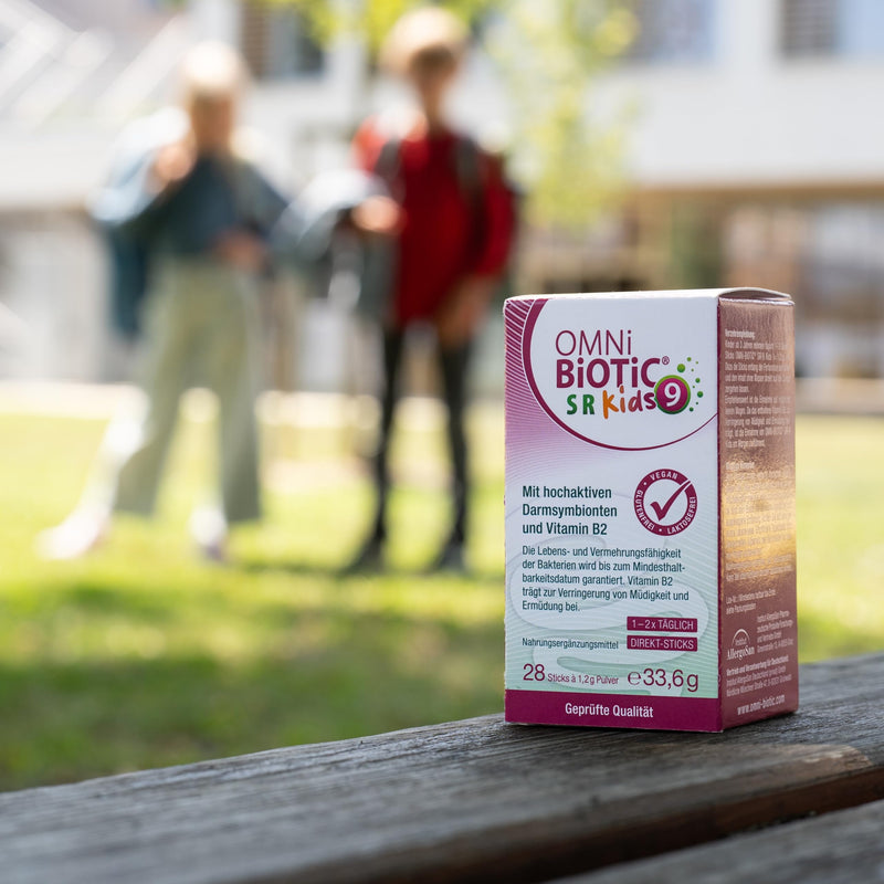 [Australia] - OMNi BiOTiC SR-9 Kids | 28 sticks | 9 bacterial strains | Let it melt directly in your mouth | Vegan | Gluten free | Lactose free 