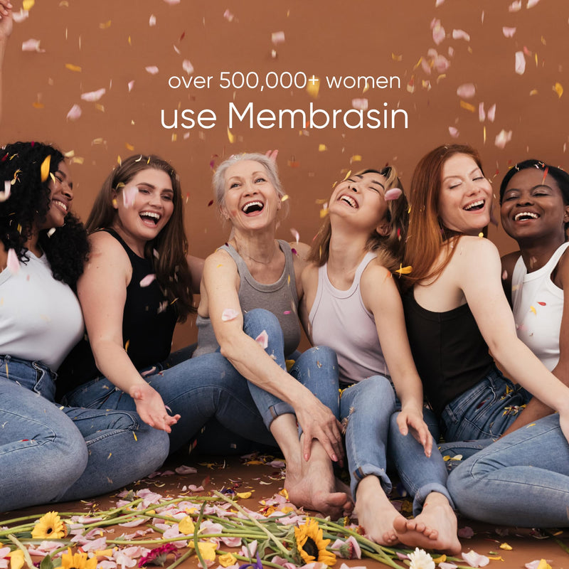 [Australia] - Membrasin Vaginal Moisture Cream with Hyaluronic Acid, Relieves Vaginal Dryness, Itching and Burning, Menopause Support, Hormone Free, Plant Based Formula with Omega 3 6 7 9 and Vitamin E, 30 ml 1 Fl Oz (Pack of 1) 