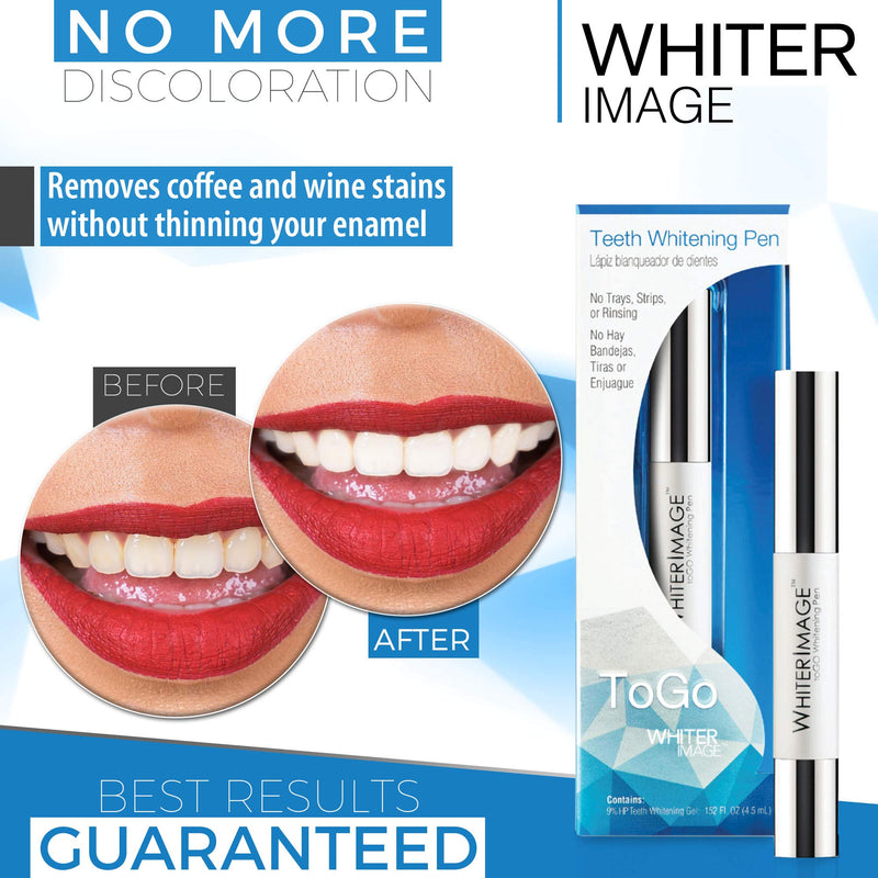 [Australia] - Togo Teeth Whitening Pen, Erases Stubborn Teeth Stains While Strengthening Enamel, Restorative Serum Gel That Reverses Enamel Damage from Bleaching 