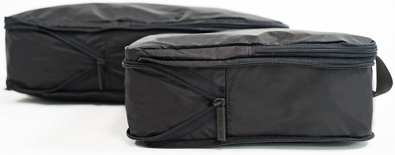 DEGELER® Compression Bag – water-resistant Travel Packing Organizer | Packing Cubes with compression for carry-on luggage Double-Set
