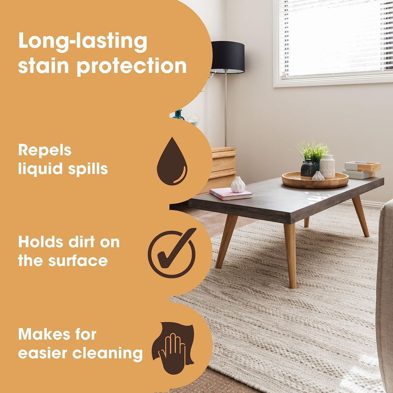 [Australia] - Furniture Clinic Carpet & Upholstery Protector Spray | Prevent Stains, Odors, and Dirt for Upholstery, Carpet, Furniture, Fabric, Textiles and More with our Protector Spray (17oz) 